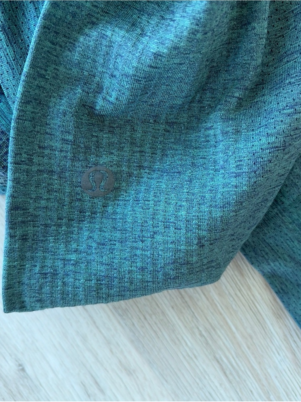 Lululemon Metal Vent Tech Long Sleeve Blue Green Men’s XL Running Gorpcore - Picture 3 of 7